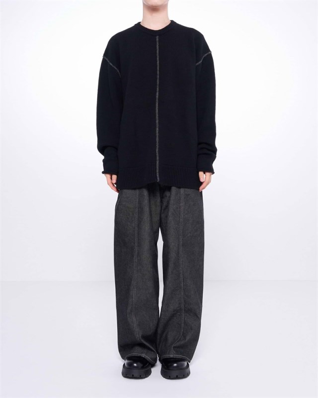 【24AW】クルーネックニット