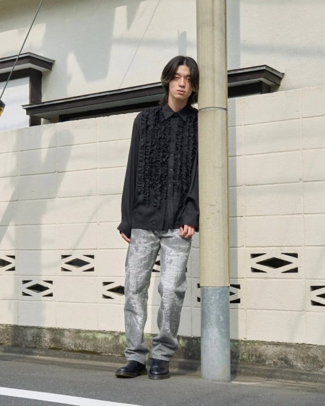 【24AW】ラッフルシャツ