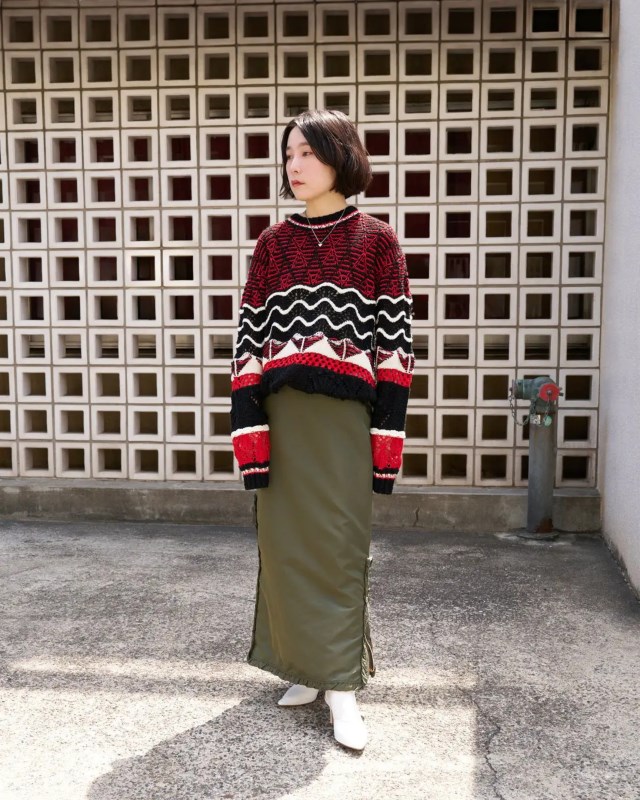 【24AW】クレイジーニット